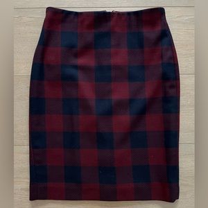 Ann Taylor checkered pencil skirt